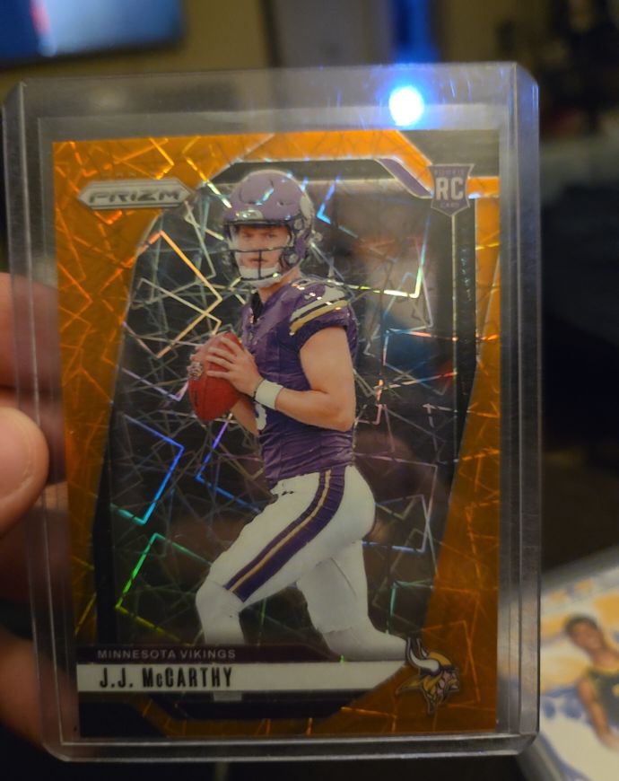 2022 Panini Prizm #308 J.J. McCarthy — front