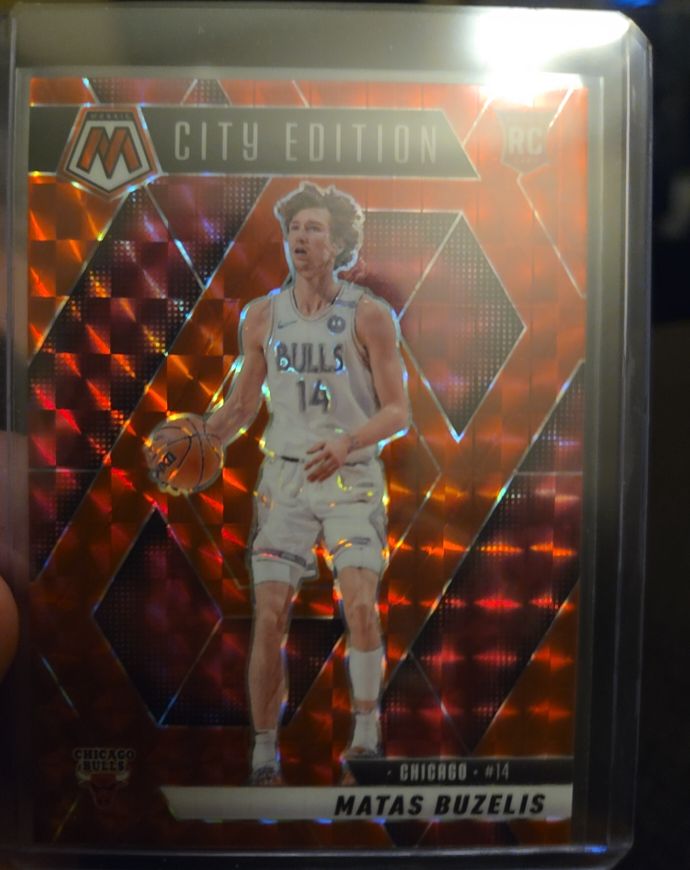 2022 Panini Mosaic City Edition #RC Matas Buzelis — front