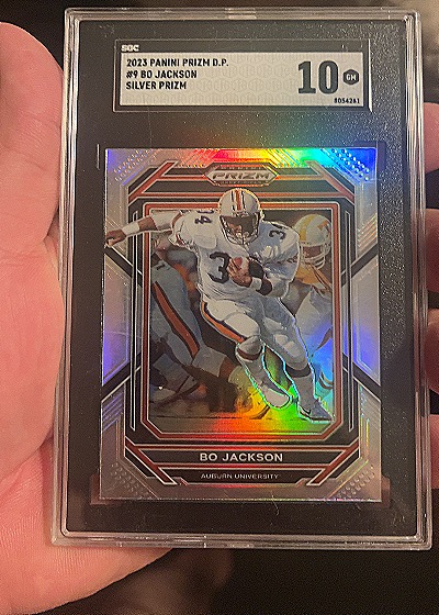 2023 Panini Prizm D.P. #9 Bo Jackson Silver Prizm — front