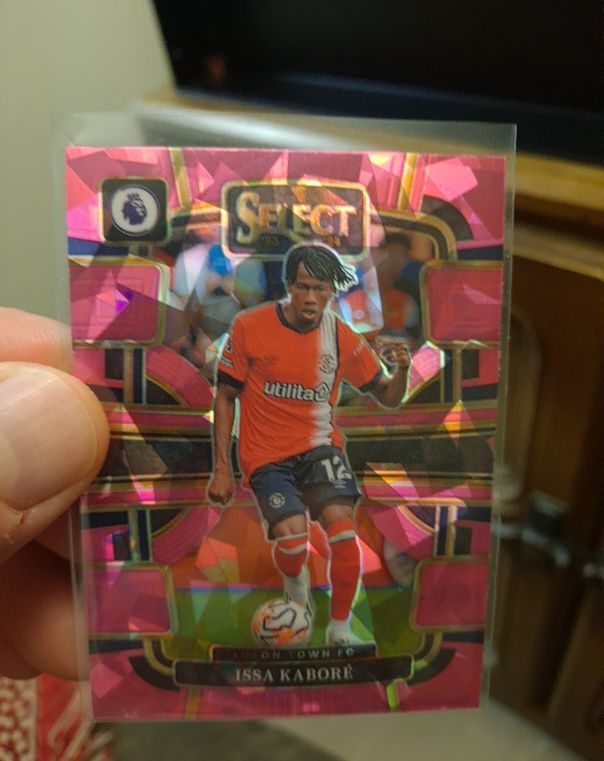 2022 Select Premier League Pink Mosaic Issa Kaboré — front