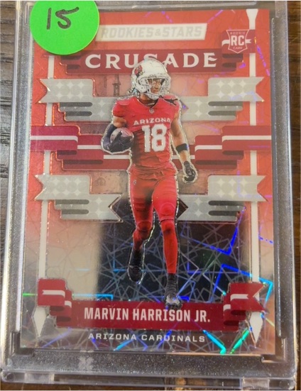 2022 Rookies & Stars Crusade #CR-1 Marvin Harrison Jr. — front