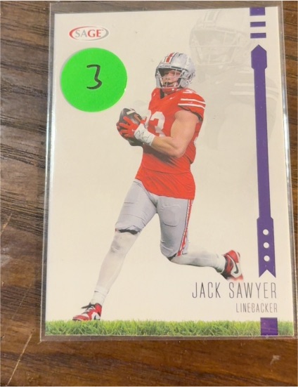 2022 SAGE #3 Jack Sawyer — front