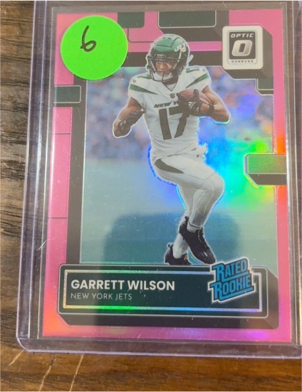 2022 Donruss Optic #17 Garrett Wilson — front