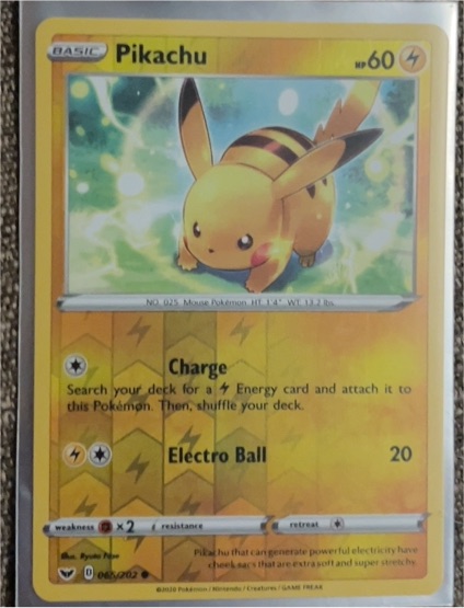 2010 Pokémon #006 Pikachu — front