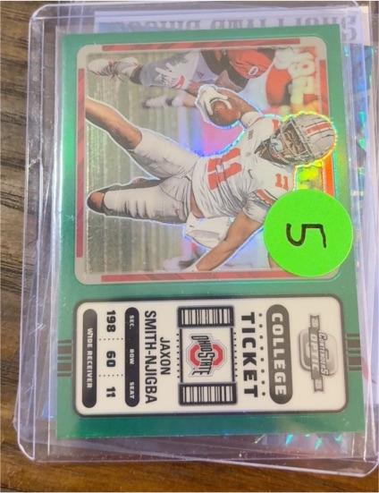 2022 Donruss College Ticket #198 Jaxon Smith-Njigba — front