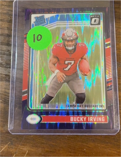 2022 Donruss Optic #7 Bucky Irving — front