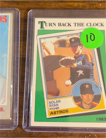 1983 Topps Turn Back The Clock Nolan Ryan — front