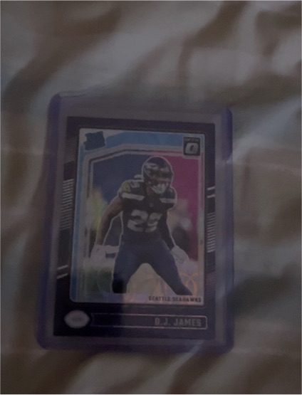 2022 Donruss Optic #28 D.J. James — front