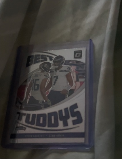 2022 Donruss Optic Best Studdys #BEST-TS Tyler Lockett Geno Smith — front
