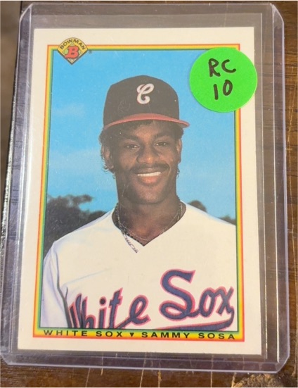 1989 Donruss #548 Sammy Sosa — front