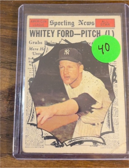 1959 Topps #311 Whitey Ford — front