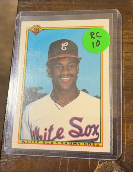 1989 Bowman #548 Sammy Sosa — front