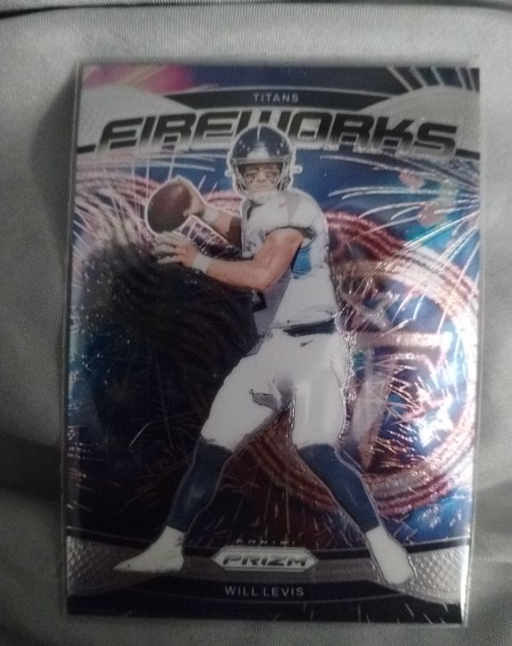 2023 Panini Prizm Fireworks Will Levis — front