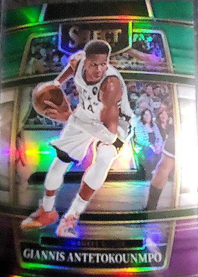 2020 Panini Select #14 Giannis Antetokounmpo — front