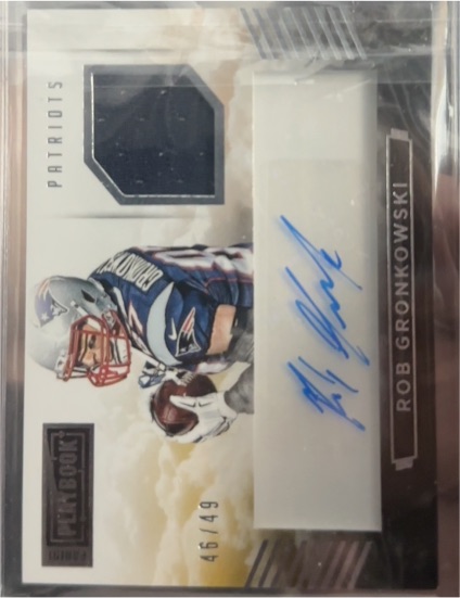 2017 Panini Playbook #46 Rob Gronkowski — front