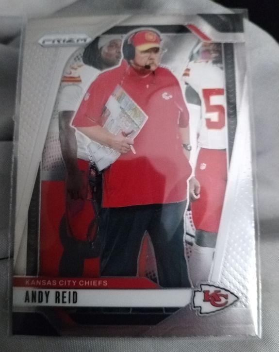 2020 Panini Prizm #256 Andy Reid — front