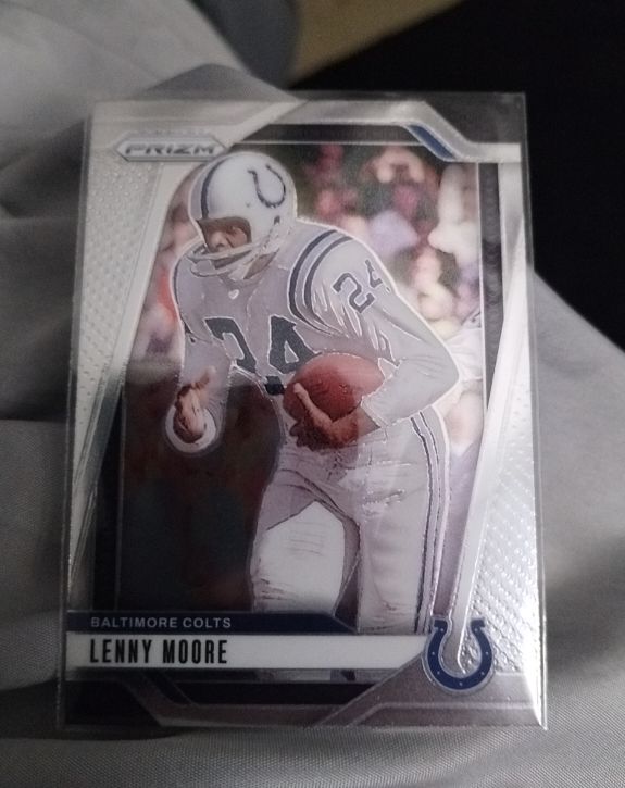 2020 Panini Prizm #224 Lenny Moore — front