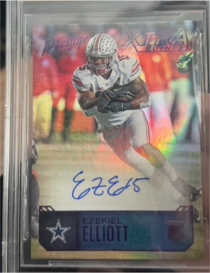 2016 Prestige Xtra Points #XTRA-15 Ezekiel Elliott — front
