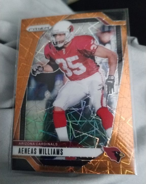 2000 Panini Prizm #35 Aeneas Williams — front