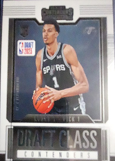 2023 Panini Contenders Draft Class #D1 Keldon Johnson — front