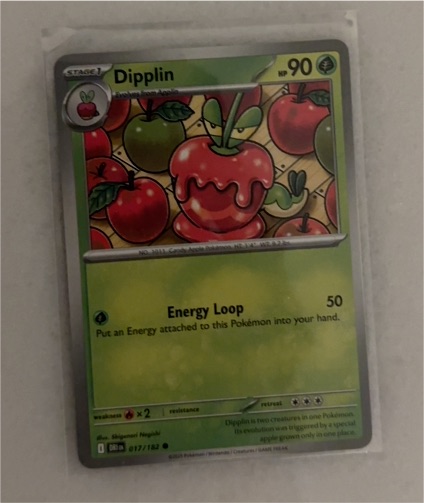 2023 Pokémon #077 Dipplin — front