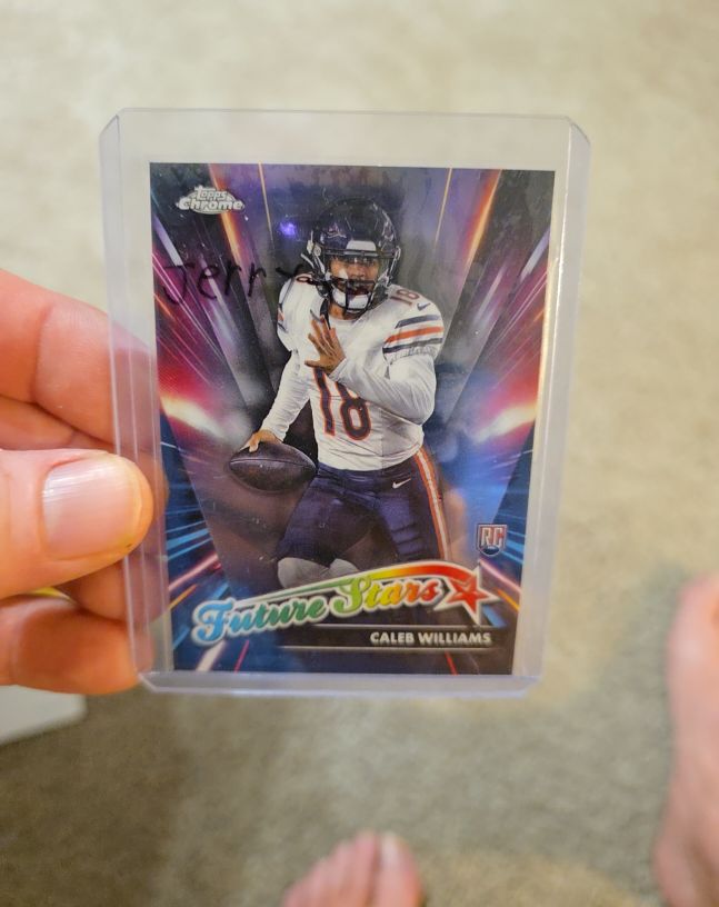 2023 Topps Chrome Future Stars Caleb Williams — front
