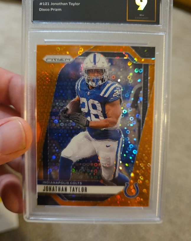 2020 Panini Prizm #121 Jonathan Taylor — front