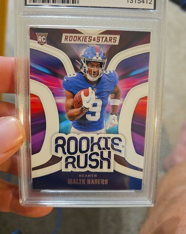 2018 Panini Rookies & Stars Rookies Rush Saquon Barkley — front