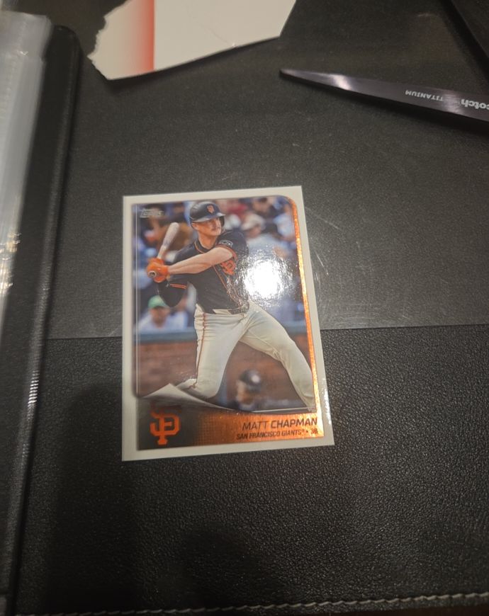 2023 Topps #38 Matt Chapman — front
