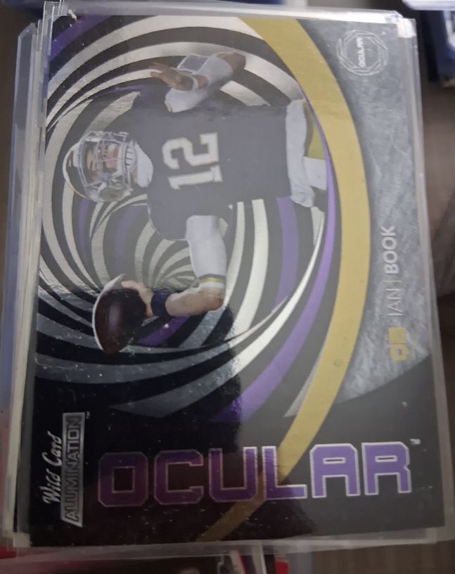 2021 Wild Card AQuDomination #01 Ian Book — front