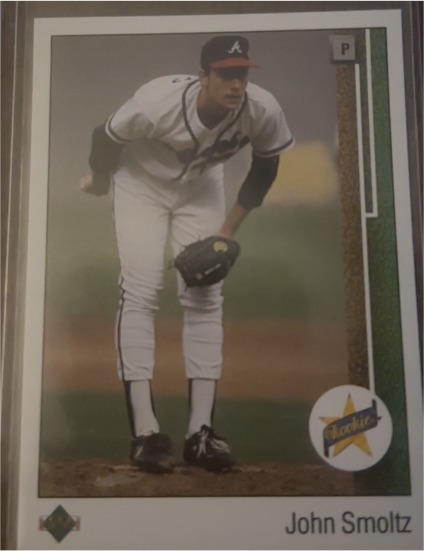 1989 Upper Deck #548 John Smoltz — front