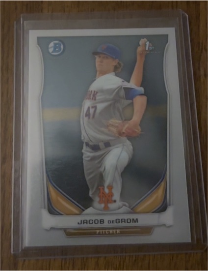 2012 Bowman #BPP47 Jacob deGrom — front