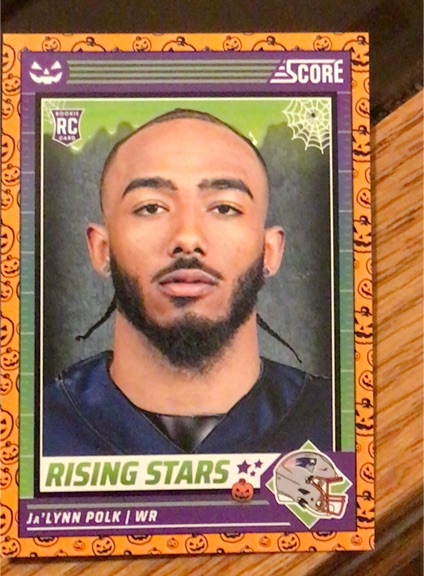 2023 Score Ja'Lynn Polk Rising Stars Rookie Card — front
