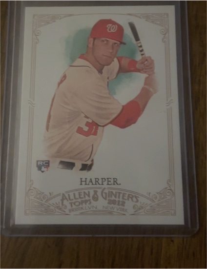 2012 Topps Allen & Ginter #31 Bryce Harper — front