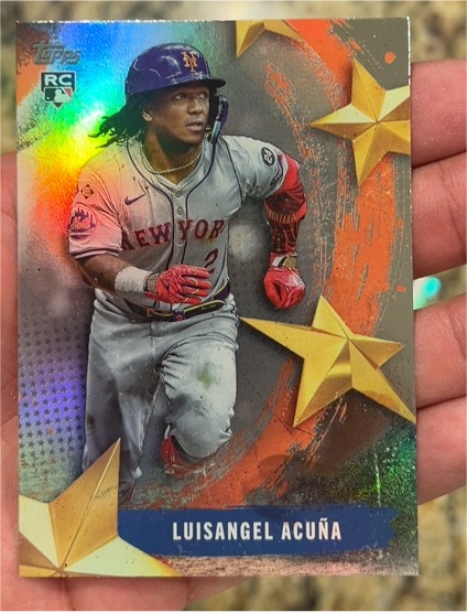 2023 Topps #RC Luisangel Acuña — front