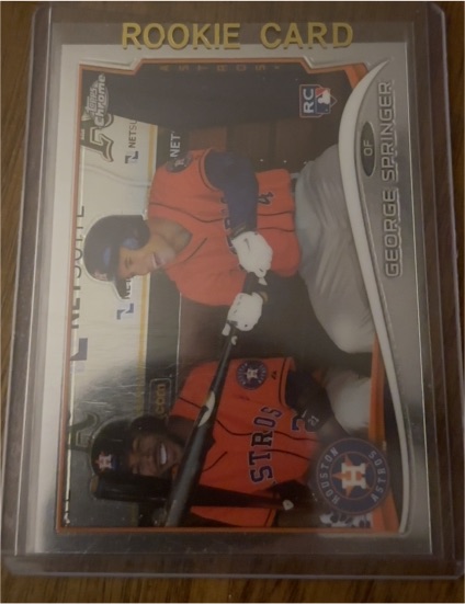 2014 Topps Chrome #7 George Springer — front
