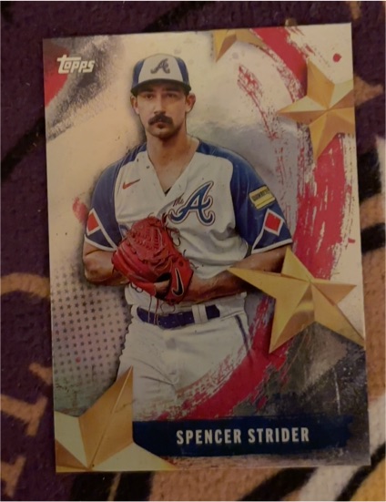 2023 Topps Spencer Strider — front