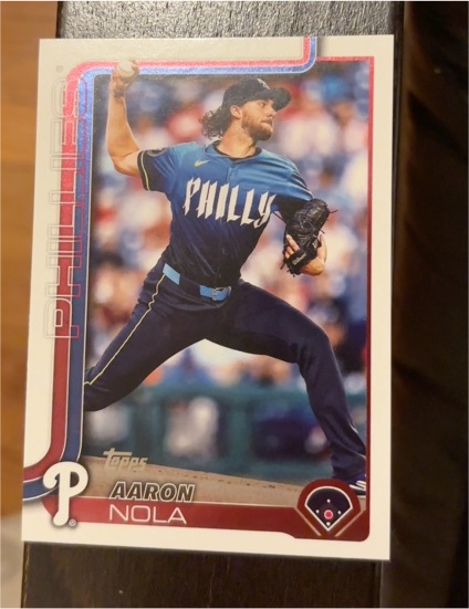 2023 Topps Philadelphia Phillies #PH-AN Aaron Nola — front
