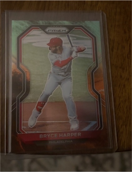2021 Panini Prizm #1 Bryce Harper — front