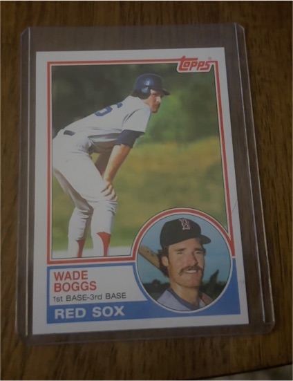 1983 Topps #300 Wade Boggs — front