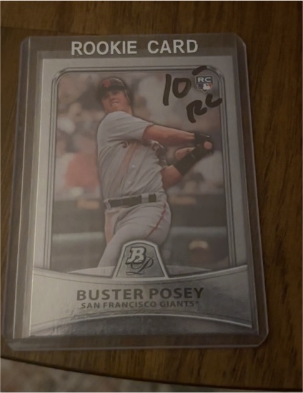 2010 Bowman #RC Buster Posey — front