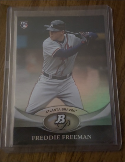 2007 Bowman Draft Picks & Prospects #BDP-FRF Freddie Freeman — front