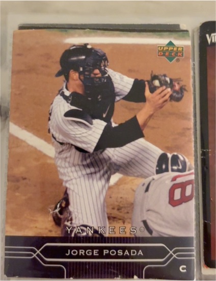 1996 Upper Deck #C Jorge Posada — front