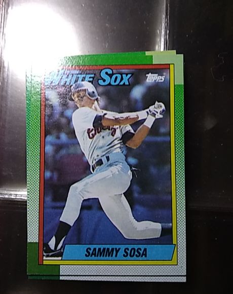 1989 Topps #548 Sammy Sosa — front