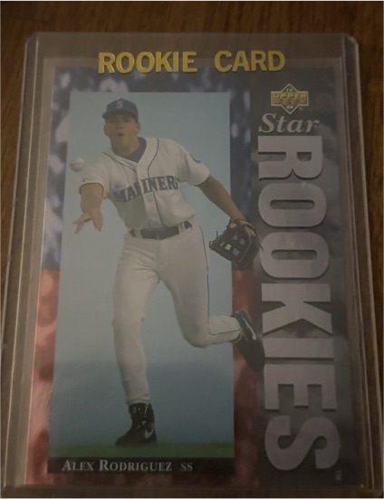 1994 Upper Deck Star Rookies #548 Alex Rodriguez — front