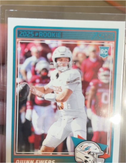 2025 Score Quinn Ewers Rookie — front