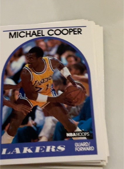 1990 NBA Hoops #11 Michael Cooper — front