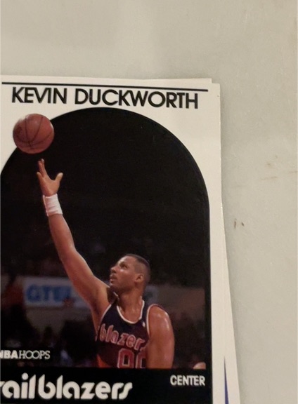 1990 NBA Hoops #90 Kevin Duckworth — front