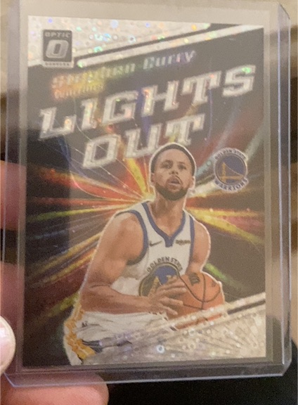 2020 Donruss Optic Stephen Curry Lights Out — front