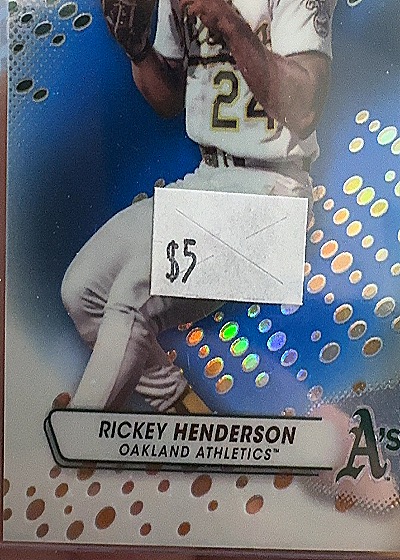 1993 Topps #24 Rickey Henderson — front
